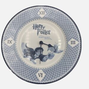 HARRY POTTER SORCERER'S
STONE JOHNSON BROS CERAMIC
10 3/4" WALL CLOCK